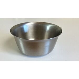 Schmid International Cup Mini Bowl Sauce Dip Dressing Stainless Steel Japan Vtg